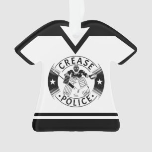 Hockey Goalie CreasPolice Ornament