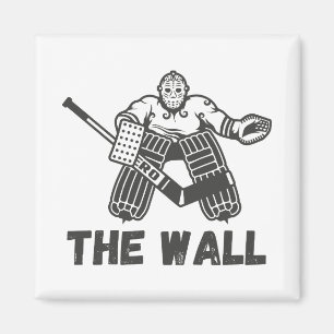 Hockey Goalie De Muur Magneet