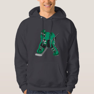 hockey Goalie gereed Hoodie
