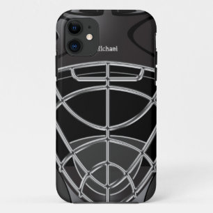 Hockey Goalie Helmet iPhone 11 Hoesje