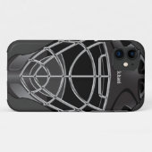 Hockey Goalie Helmet Case-Mate iPhone Case (Achterkant (horizontaal))
