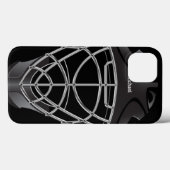 Hockey Goalie Helmet Case-Mate iPhone Case (Achterkant (horizontaal))
