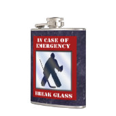 Hockey Goalie Hip Flask Heupfles (Links)