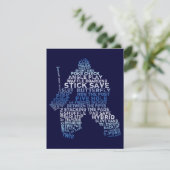 Hockey Goalie Invitaties Kaart (Staand voorkant)