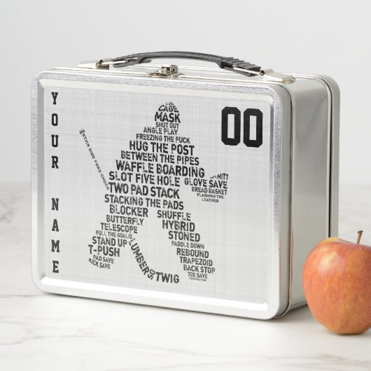  Hockey Goalie Lunch Box (In situ)