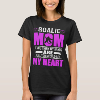 Hockey Goalie Ma Best Mothers Gift T-shirt