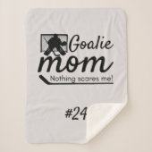 Hockey goalie mam rink versnelling deken grijs (Voorkant)