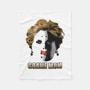 Hockey Goalie mama Fleece Deken