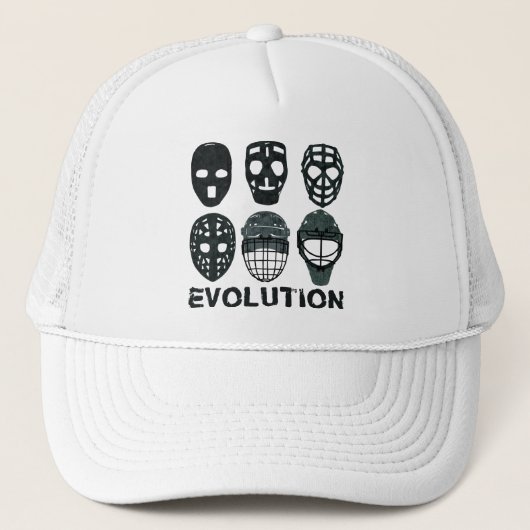 Hockey Goalie Mask Evolution Trucker Pet (Voorkant)