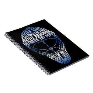Hockey Goalie Mask notebook Notitieboek