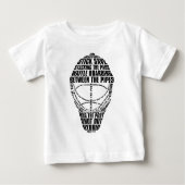 Hockey Goalie Mask TShirt (Voorkant)