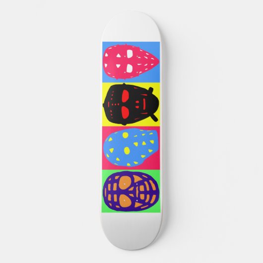 Hockey Goalie maskerbord Persoonlijk Skateboard (Voorkant)