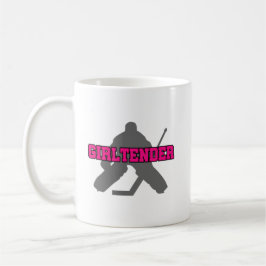 Hockey Goalie Meisje Girltender Koffiemok