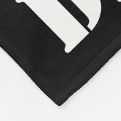 Hockey Goalie Mijn doel is om je te ontkennen Fleece Deken (Hoek)