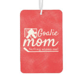 Hockey goalie Moeder Luchtverfrisser rood (Achterkant)