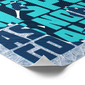 Hockey Goalie Noble Quote Poster (Hoek)