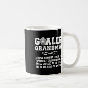 Hockey Goalie Oma Van Een Hockey Keeper Oma D Koffiemok