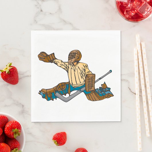 Hockey Goalie Servet