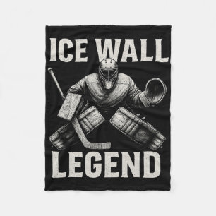 Hockey Goalie Sportkleding – IJs Muur Legende Save Fleece Deken
