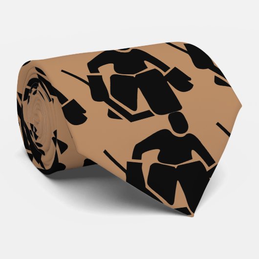 Hockey Goalie Stropdas (Opgerold)