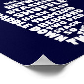 Hockey Goalie Typography Poster (Hoek)