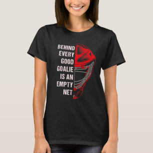 Hockey Goalkeeper Masker Player Outfit voor Ice Ho T-shirt