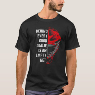 Hockey Goalkeeper Masker Player Outfit voor Ice Ho T-shirt