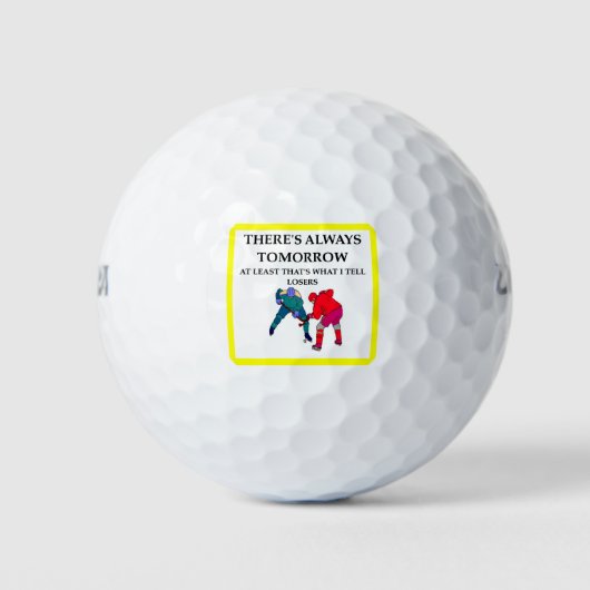 HOCKEY GOLFBALLEN (Voorkant)