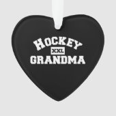 Hockey Grandma Ornament (voorkant)