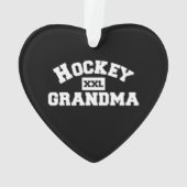 Hockey Grandma Ornament (achterkant)