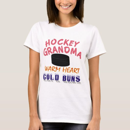 HOCKEY GRANDMA T-SHIRT (Voorkant)