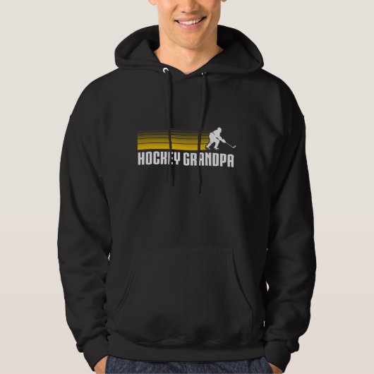 Hockey Grandpa Hoodie (Voorkant)
