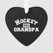 Hockey Grandpa Ornament (voorkant)