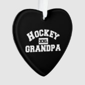 Hockey Grandpa Ornament (voorkant)