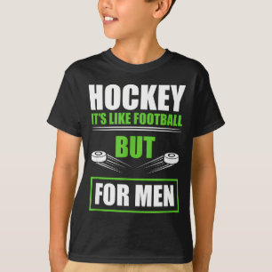 Hockey Grappige Citaten Vaderdag Heren Hockey T-shirt
