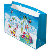 hockey groot cadeauzakje (Achterkant Gekanteld)