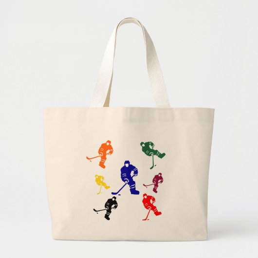 HOCKEY GROTE TOTE BAG (Voorkant)