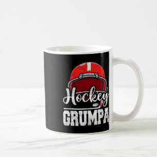 Hockey Grumpa Hockey Speler Spel Dag Vaderdag Koffiemok
