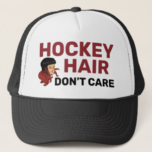 Hockey Hair Let niet op de Red Head Hair Trucker H Trucker Pet