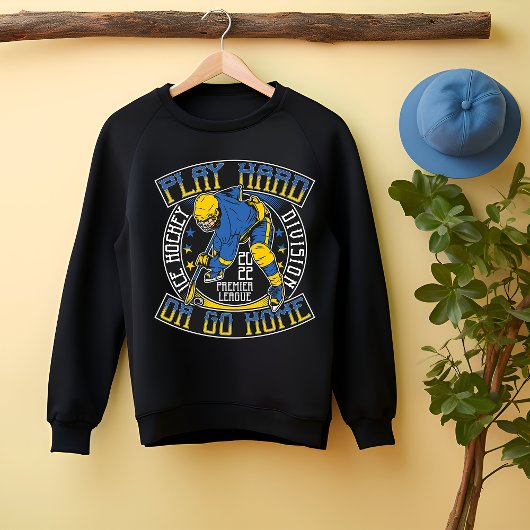 Hockey Hard of Go Home T-shirt