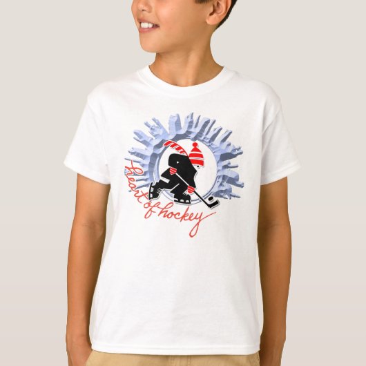 Hockey-hart T-shirt (Voorkant)