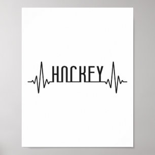 Hockey Hartslag Hockey _1 Poster
