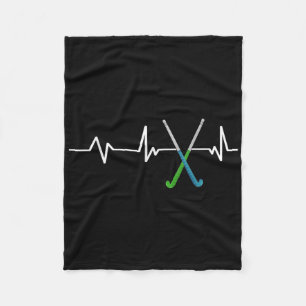 Hockey Hartslag Hockey Fleece Deken