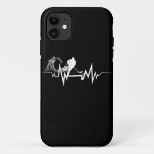 Hockey Heartbeat Cool Gift voor Hockey Players Case-Mate iPhone Case