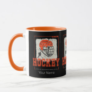 Hockey helm  speler spel trainer of coach mok