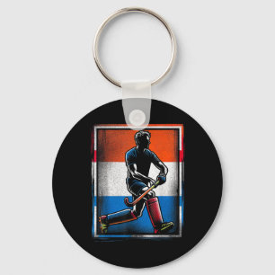 Hockey Heren Nederland Nederlandse Vlag Holland _1 Sleutelhanger