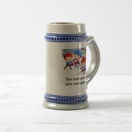 Hockey - Het beste spel dat je kunt noemen Bierpul (Voorkant rechts)