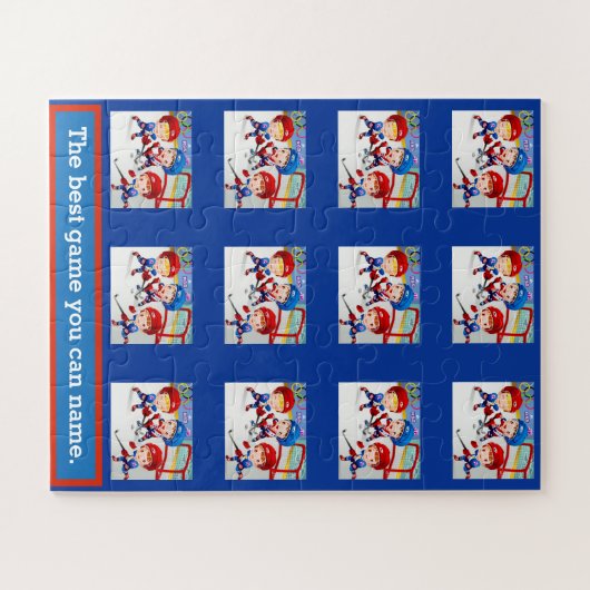 Hockey - Het beste spel dat je kunt noemen Legpuzzel (Horizontaal)