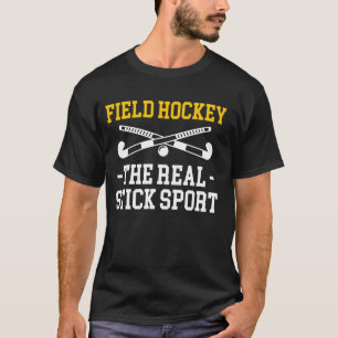 Hockey Het Echte Stok Sport T-shirt