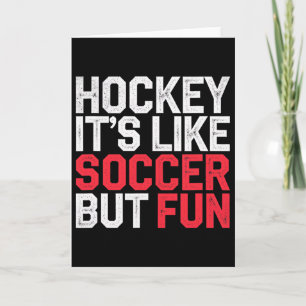 Hockey Het is als Voetbal Maar Leuk Cool Atleet -- Kaart